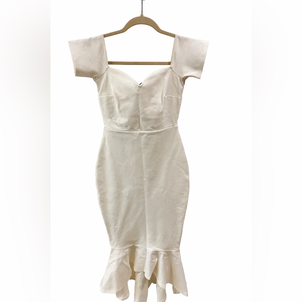 Lulus Off the Shoulder White Dress